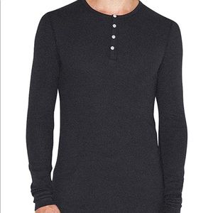 American Apparel long sleeve Thermal L Blk